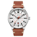 AVI-8 Kent Automatic Men's White Brown Watch