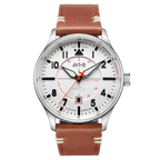 AVI-8 Kent Automatic Men's White Brown Watch