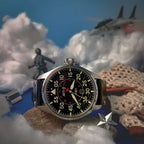 AVI-8 Hawker Hurricane Clowes Automatic Men's Black Watch