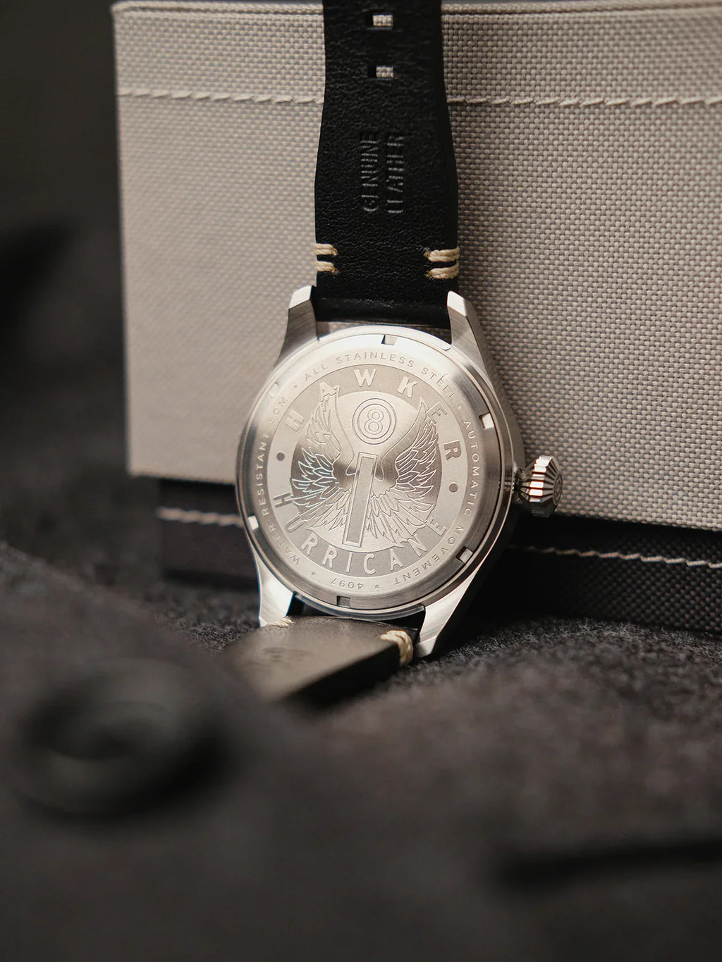 AVI-8 Hawker Hurricane Clowes Automatic Men's Black Watch
