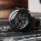 AVI-8 Hawker Hunter Atlas Men's Black Dual Time Watch