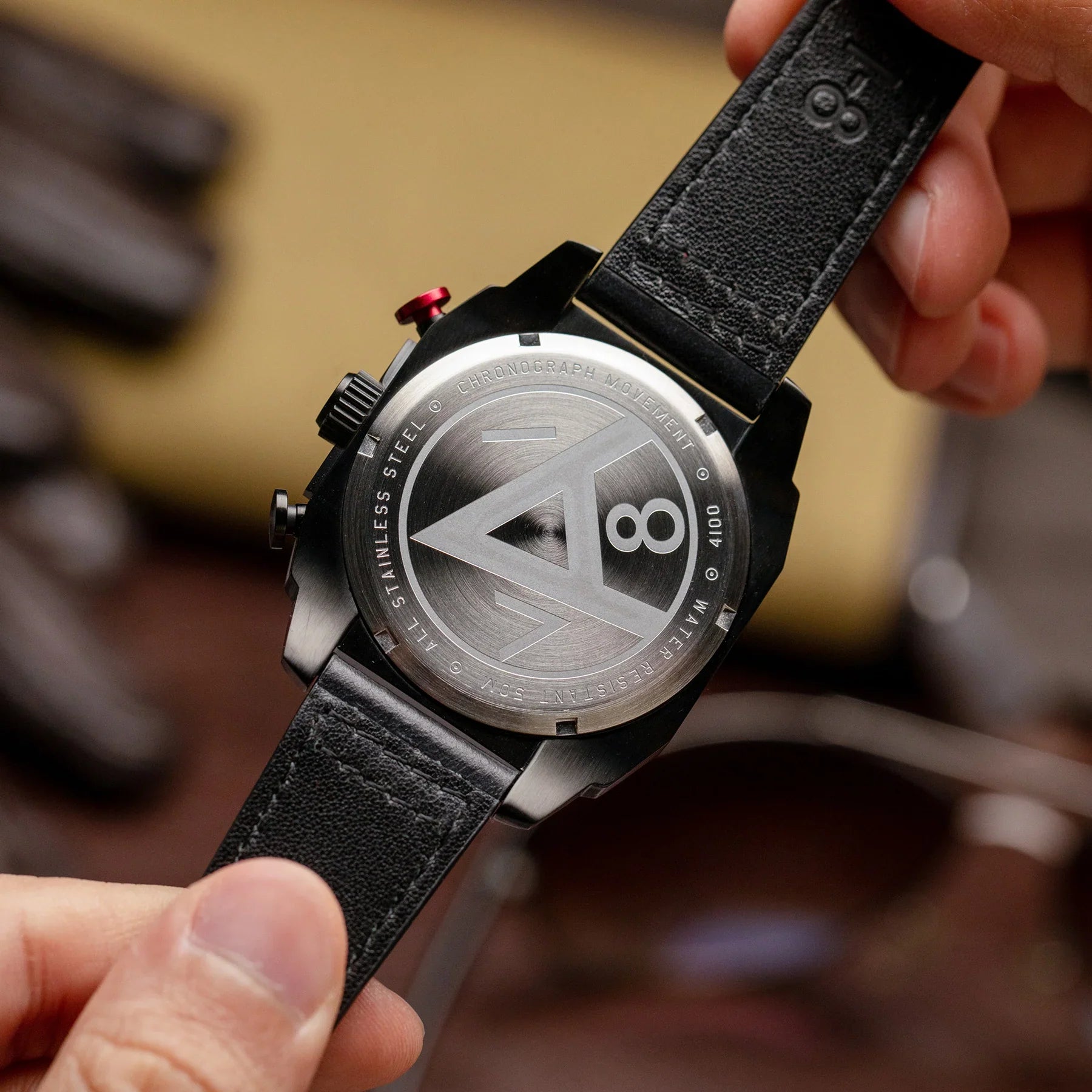 AVI-8 Hawker Hunter Atlas Men's Black Dual Time Watch