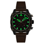 AVI-8 Hawker Hunter Atlas Men's Black Brown Watch