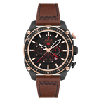 AVI-8 Hawker Hunter Atlas Men's Black Brown Watch