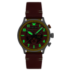 AVI-8 Watch Flyboy Spirit Of Tuskegee Red