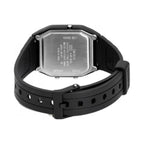 Casio Core Unisex Silver Black Analog-Digital Combination Watch