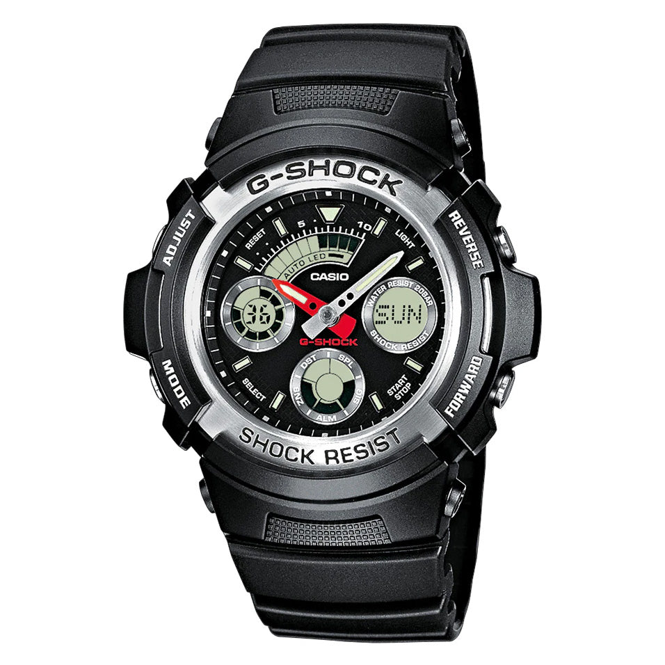 Casio G-Shock Watch Analogue-Digital Black