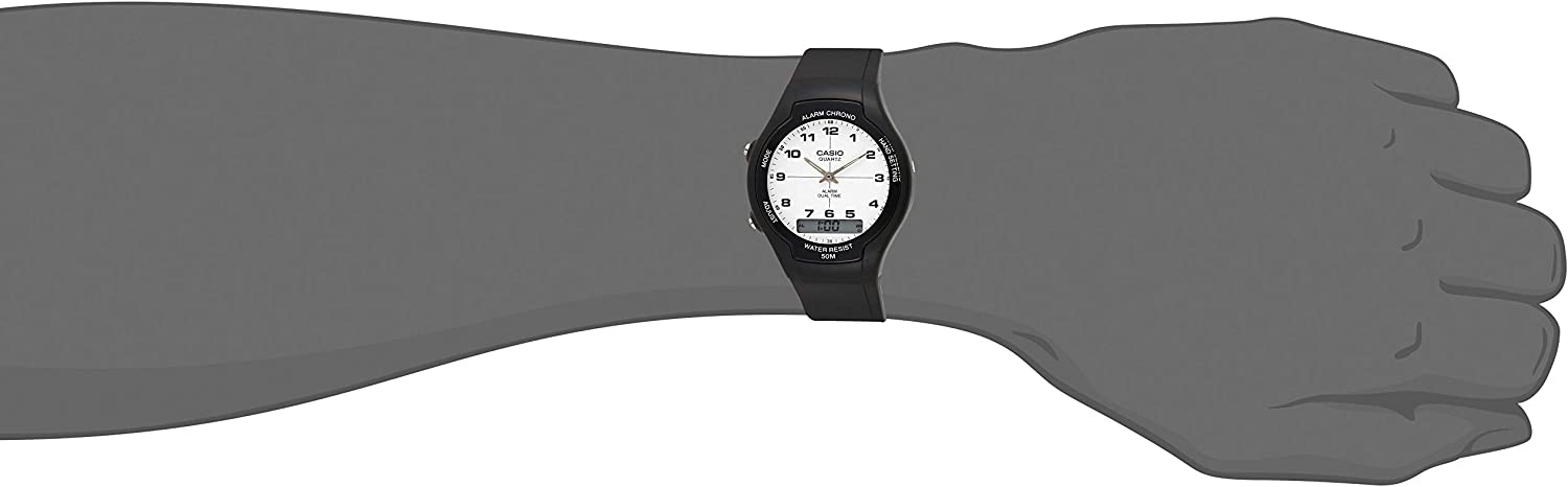 Casio Watch Black and White