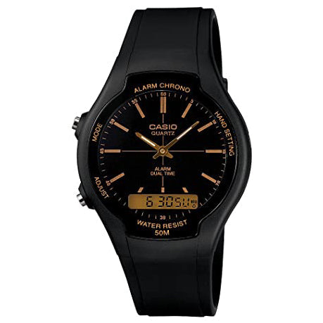 Casio Watch Black and Gold