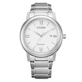 Citizen Men's Watch Eco-Drive White
