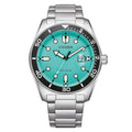 Citizen Men's Watch Eco-Drive Sport Blue Silver