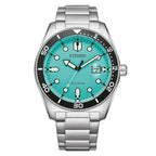 Citizen Men's Watch Eco-Drive Sport Blue Silver