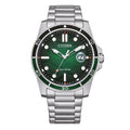 Citizen Men's Eco-Drive 41.5mm Green Dial Watch