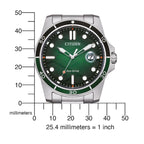 Citizen Men's Eco-Drive 41.5mm Green Dial Watch