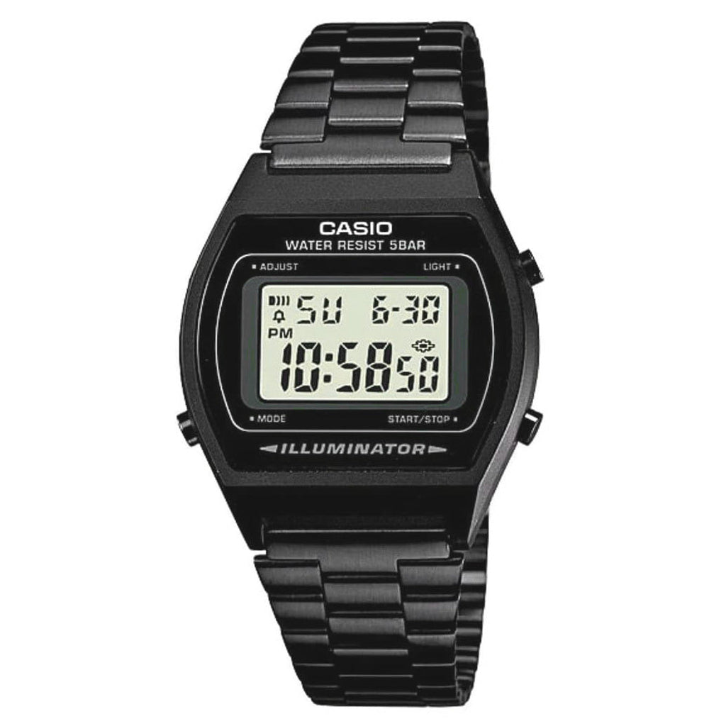 Casio Vintage Unisex Black Digital Watch