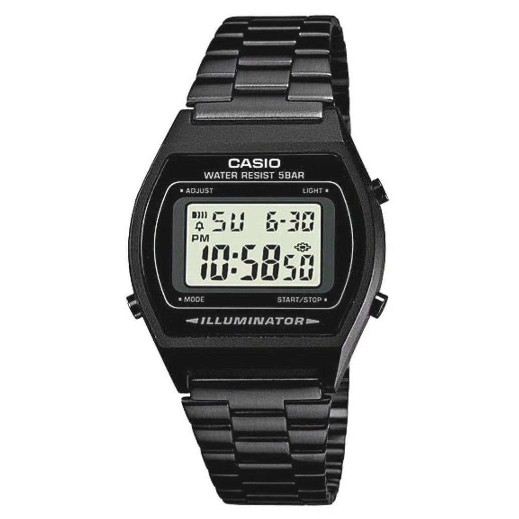 Casio Vintage Unisex Black Digital Watch