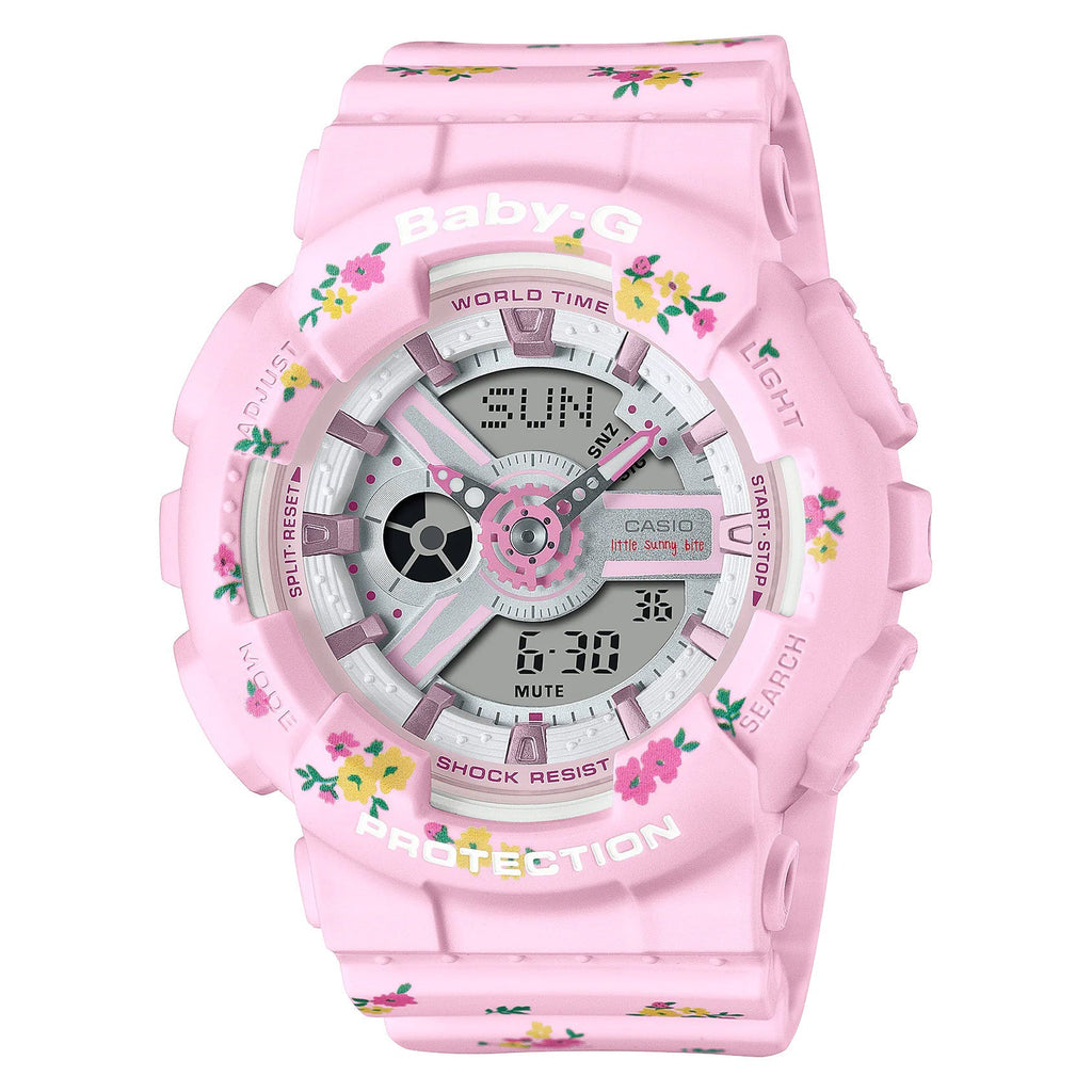 Casio Baby-G Watch Ladies Limited Edition Pink Floral