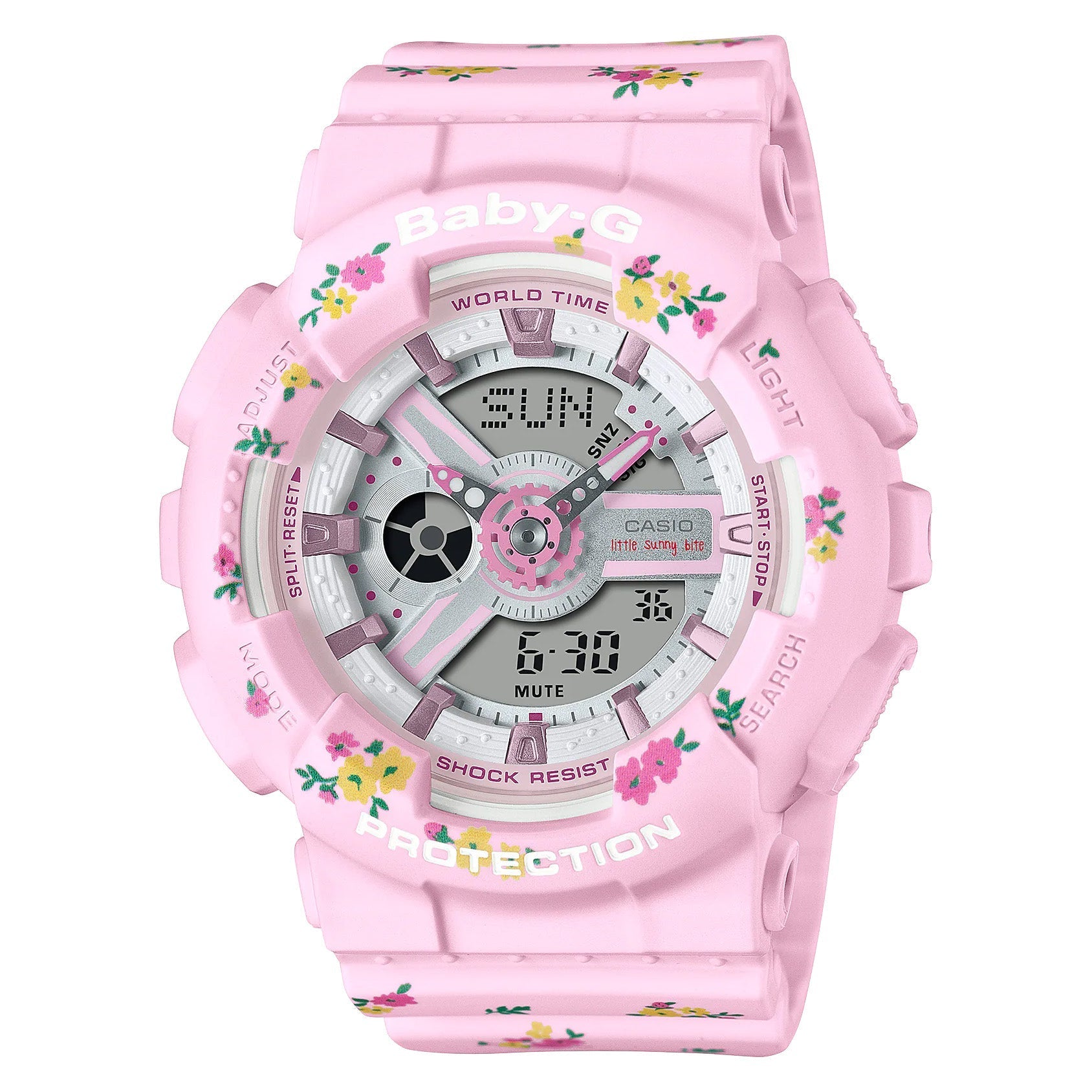 Casio Baby-G Watch Ladies Limited Edition Pink Floral