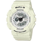 Casio Baby-G Watch Ladies Punching Pattern White