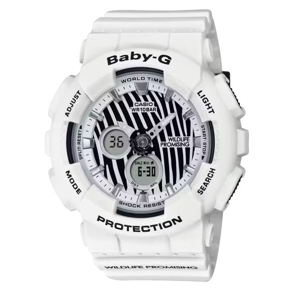 Casio Baby-G Watch Ladies Wildlife Promising Limited Edition Zebra