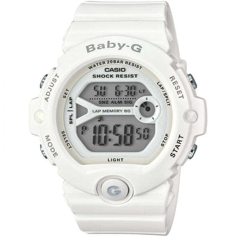 Casio Baby-G Ladies Watch for Runners White