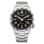 Citizen Men's Watch Eco-Drive Aviator Black