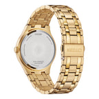 Citizen Men's 40mm Eco-Drive Gold Champagne Dress Watch