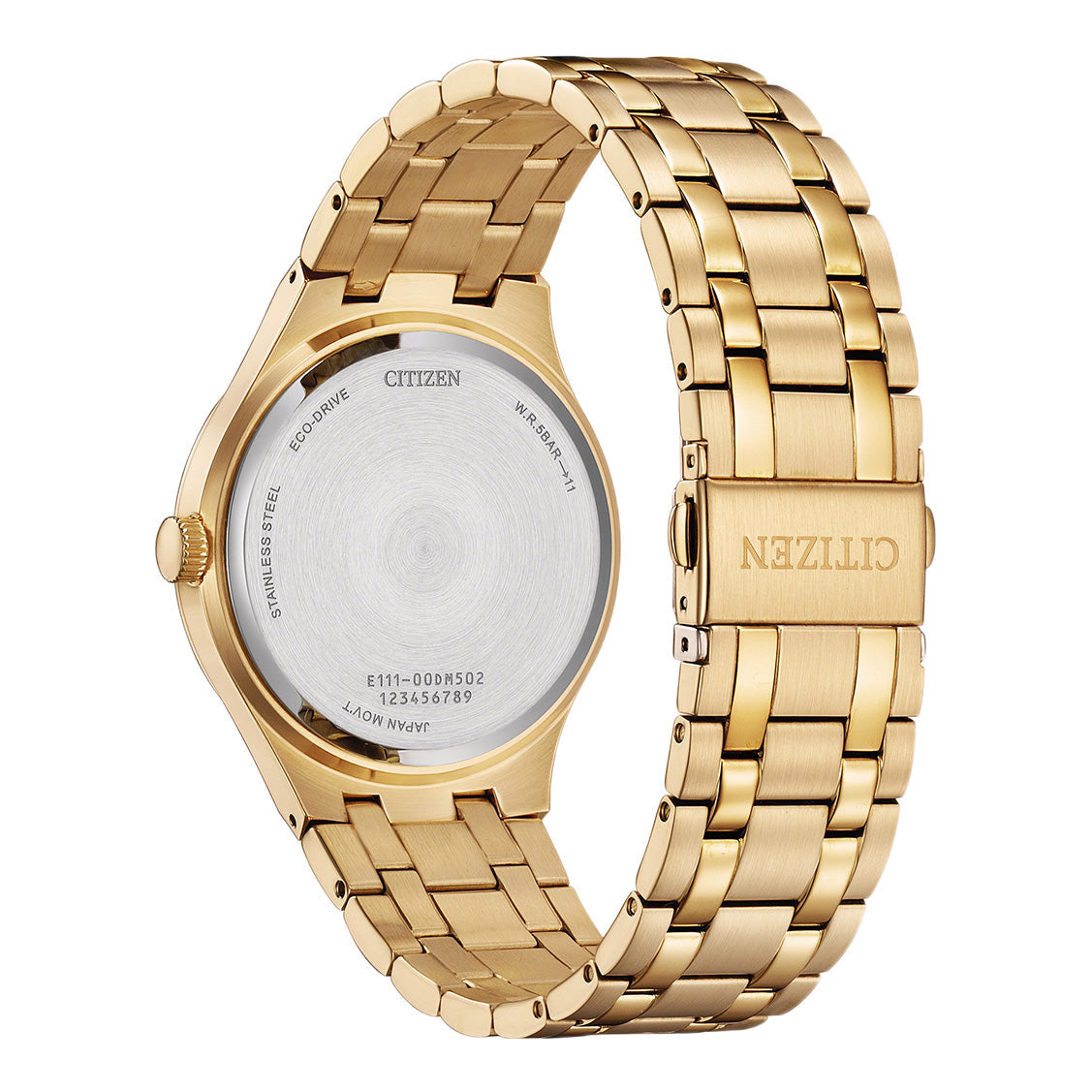Citizen Men's 40mm Eco-Drive Gold Champagne Dress Watch