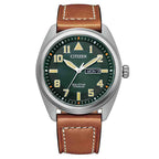 Citizen Men's Watch Eco-Drive Titanium Green