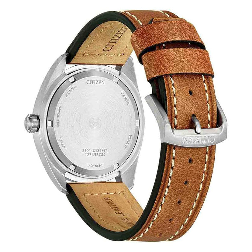 Citizen Men's Watch Eco-Drive Titanium Green