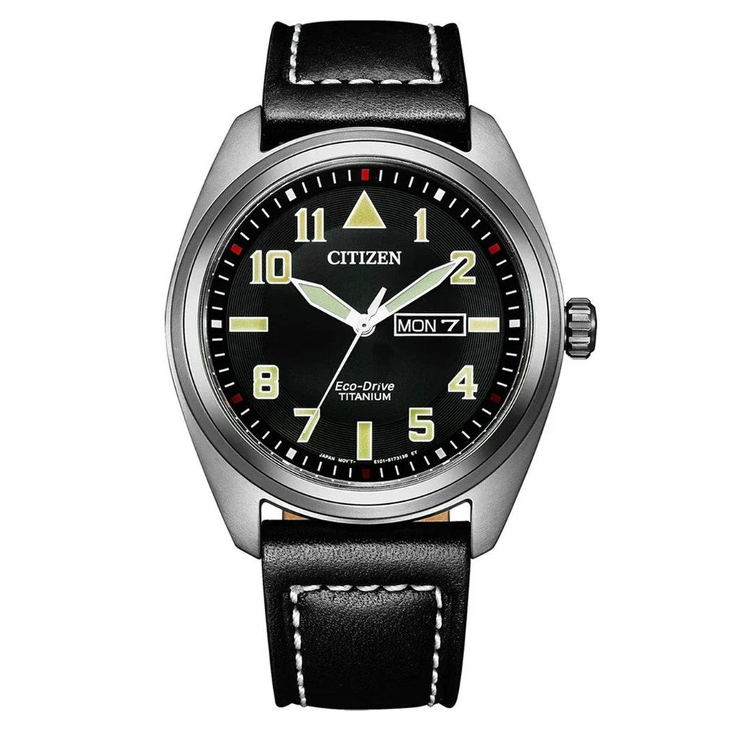 Citizen Men's Watch Eco-Drive Titanium Black