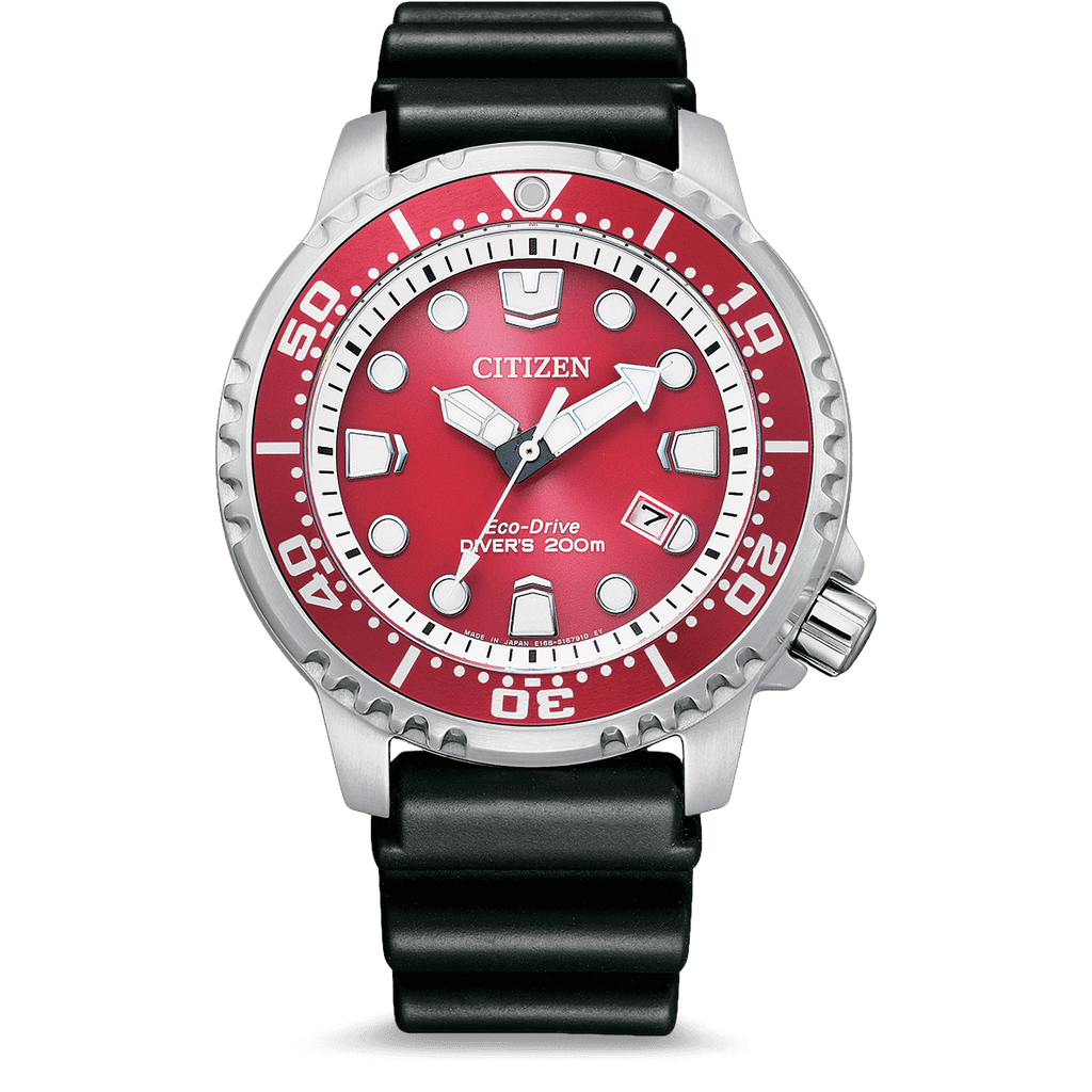 Citizen Eco-Drive Marine Promaster Red Men's Watch