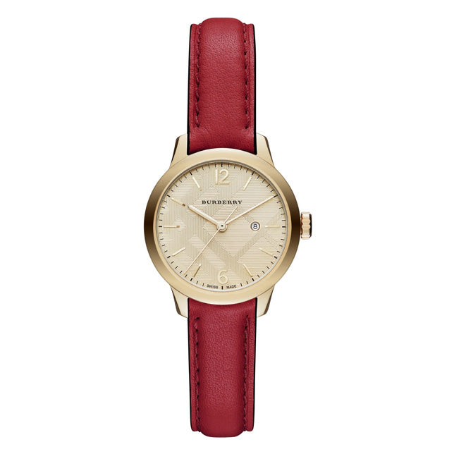 Burberry Classic Ladies' 32mm Red Gold Watch