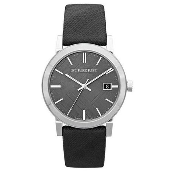 Burberry The City Nylon Black Patterned 38mm Watch
