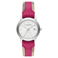 Burberry The City Haymarket Check Ladies' 34mm Pink Watch