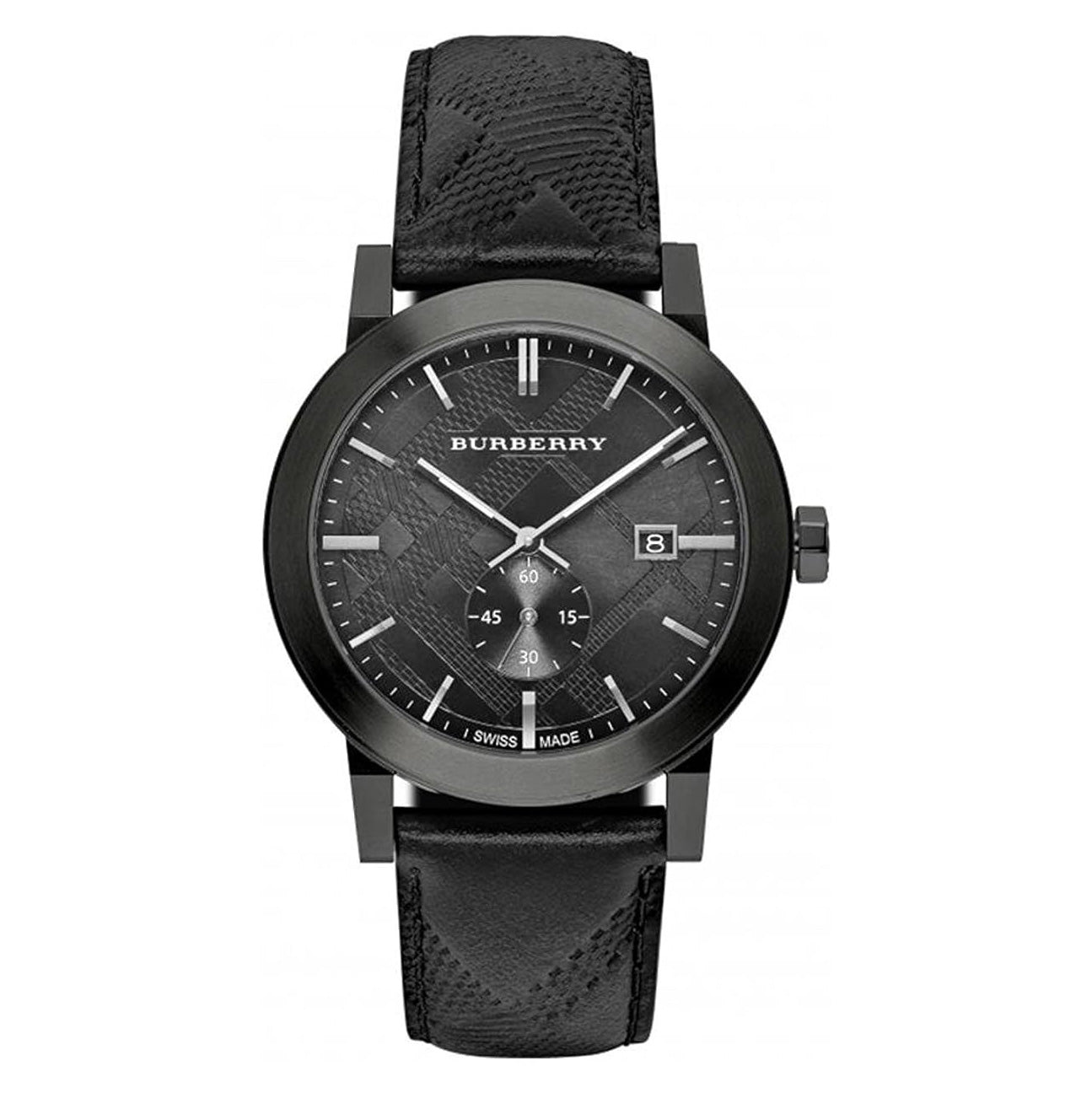 Burberry The City Men's 42mm Black Print Watch