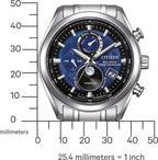 Citizen Eco-Drive Radio Controlled Titanium Blue Men's Watch