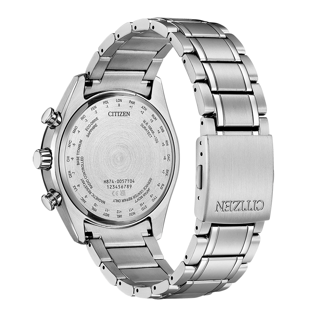 Citizen Eco-Drive Radio Controlled Titanium Men's Watch