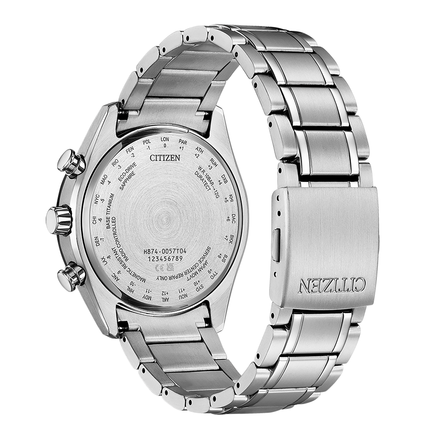 Citizen Eco-Drive Radio Controlled Titanium Men's Watch