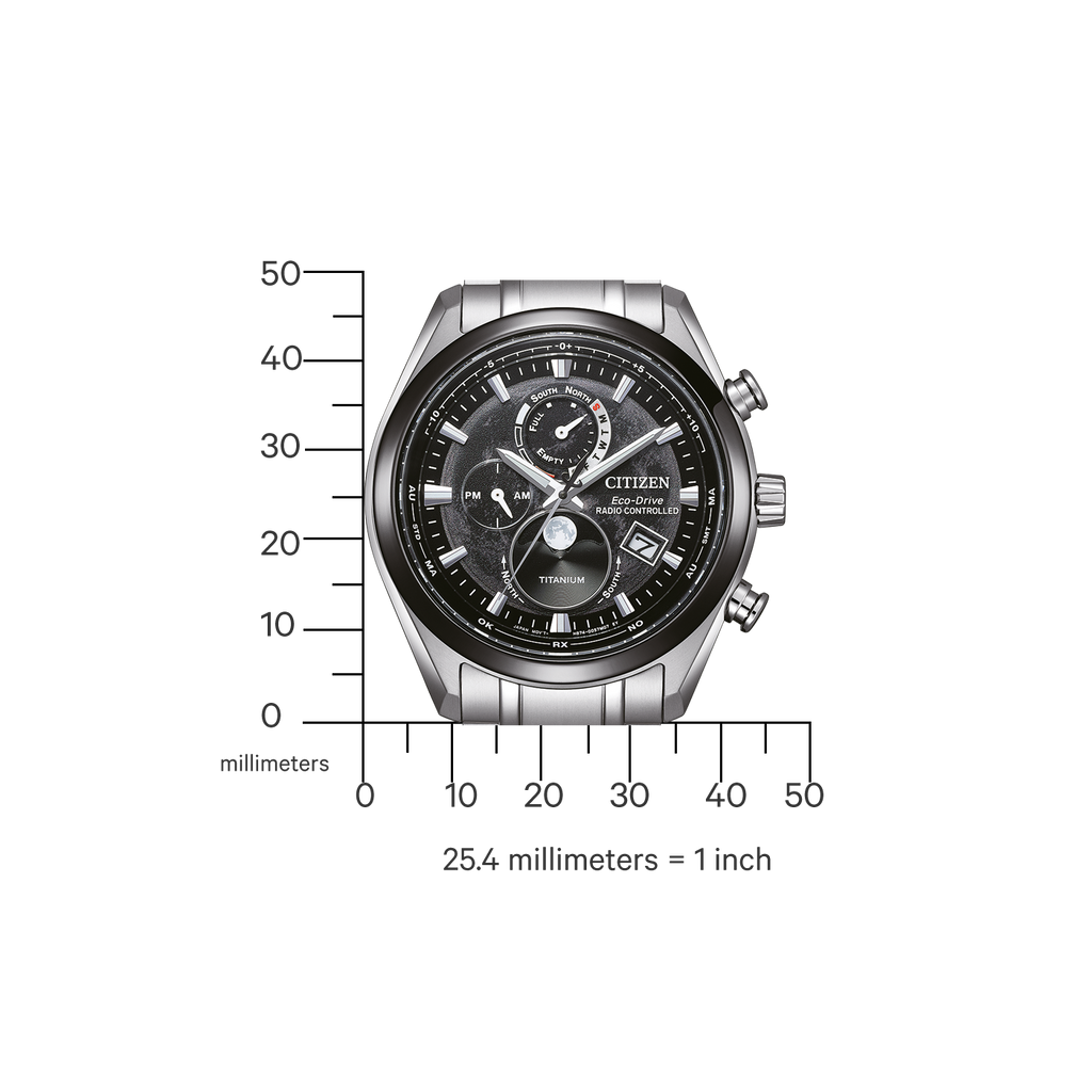 Citizen Eco-Drive Radio Controlled Titanium Men's Watch