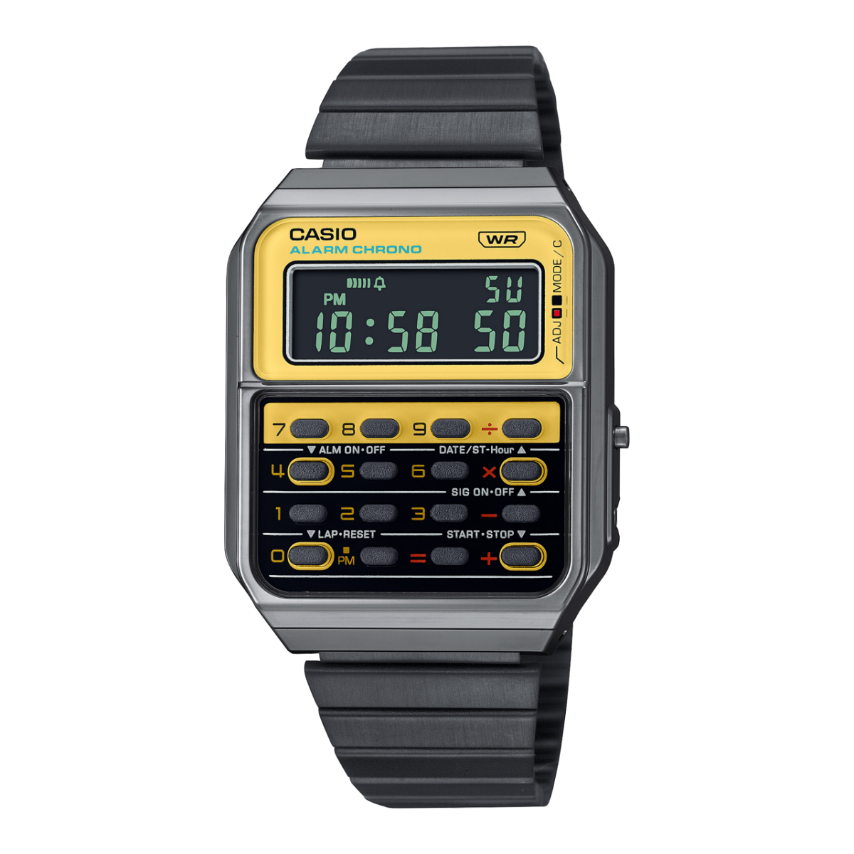 Casio Vintage Digital Calculator Unisex Watch