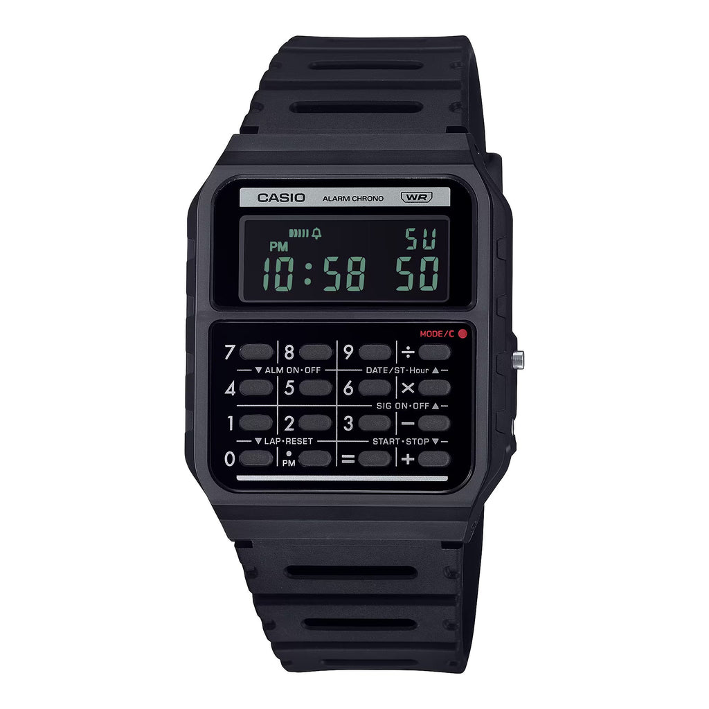 Casio POP Watch Data Bank Calculator Black