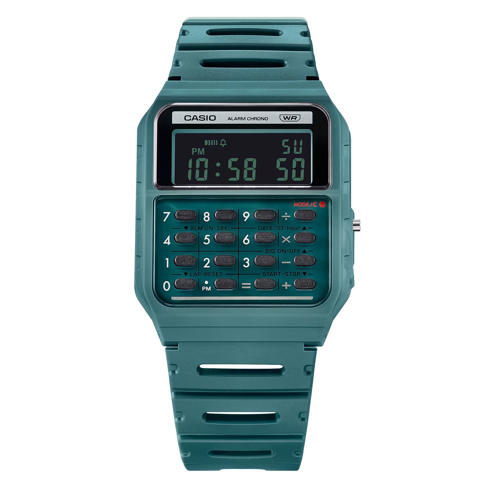 Casio POP Watch Data Bank Calculator Green