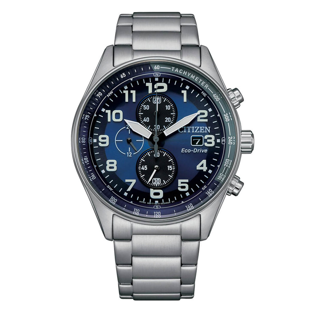 Citizen Men's Watch Eco-Drive Urban Chrono Blue