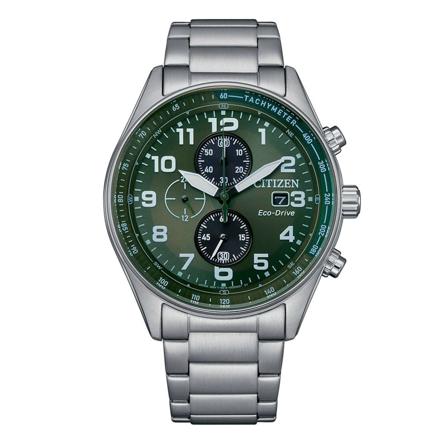 Citizen Men's Watch Eco-Drive Urban Chrono Green