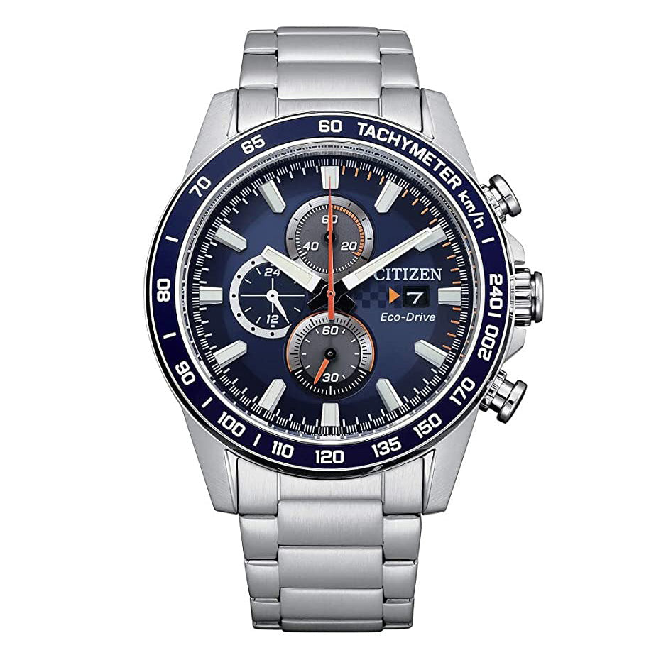 Citizen Men's Watch Eco-Drive Chrono Racing Blue