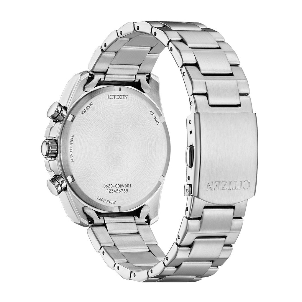 Citizen Men's 41mm Eco-Drive Chronograph Watch Black