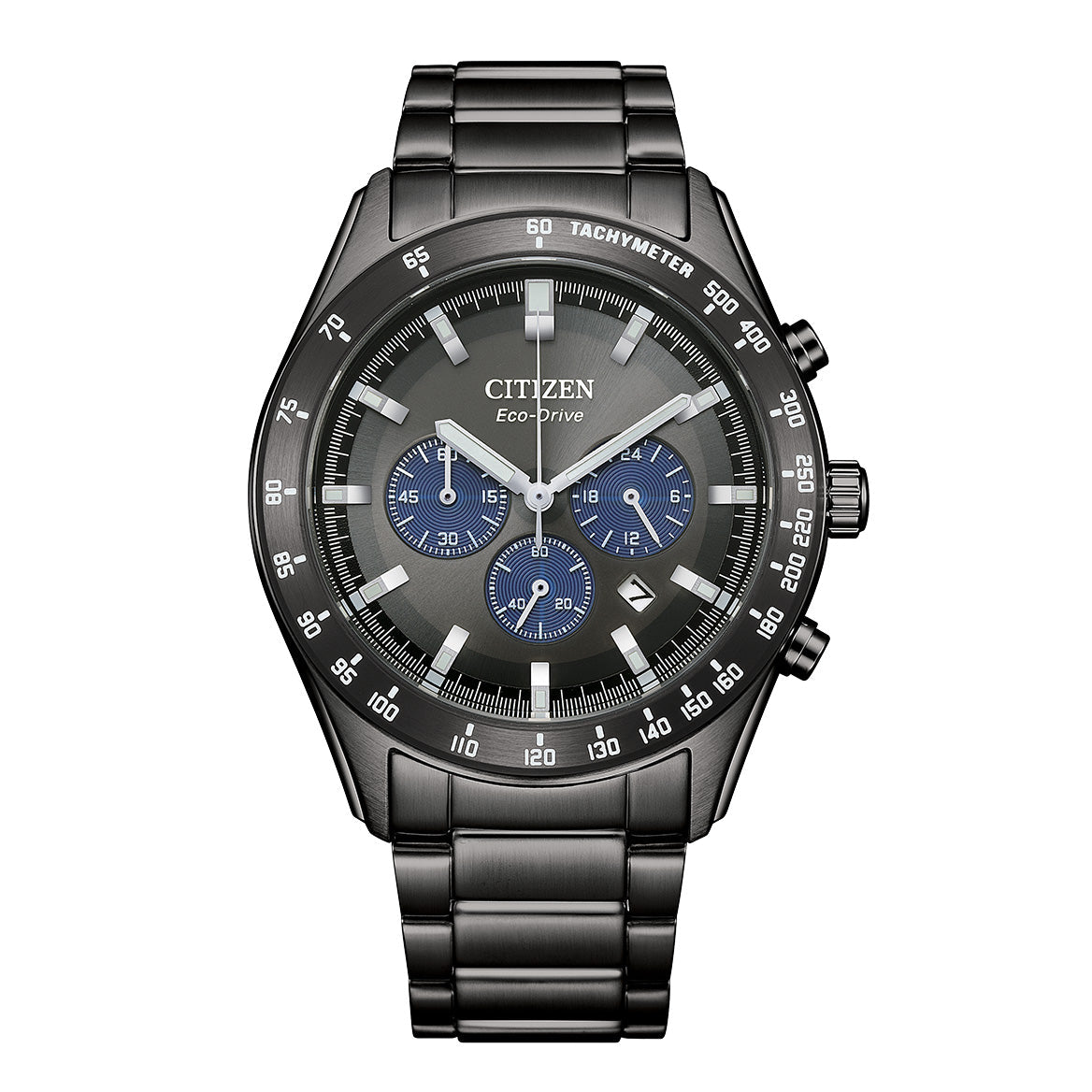 Citizen Men's 43mm Eco-Drive Chronograph Watch Black
