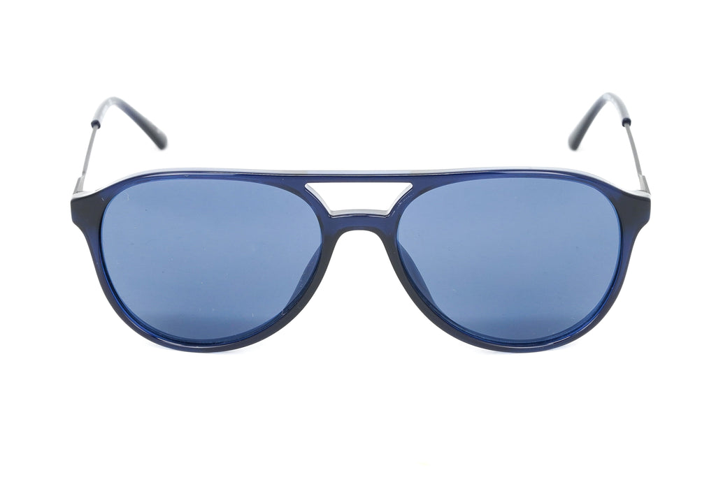 Calvin Klein Men's Pilot Sunglasses Navy Blue