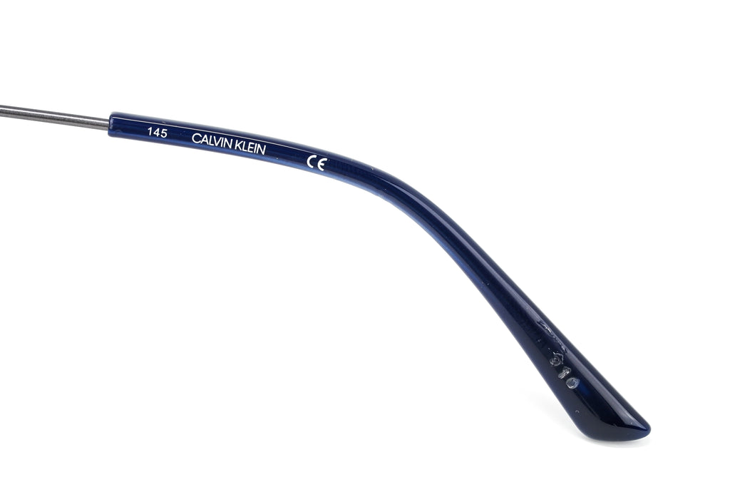 Calvin Klein Men's Pilot Sunglasses Navy Blue
